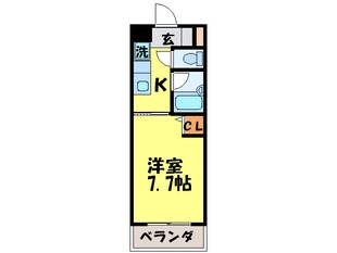 ﾒｿﾞﾝ浅川台の物件間取画像